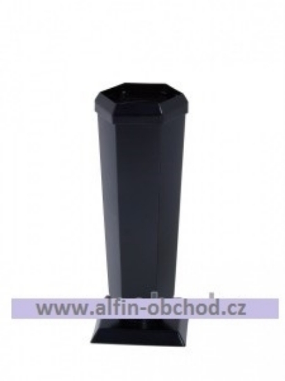 Obrázok z Váza na postavenie kónická veľká čierna