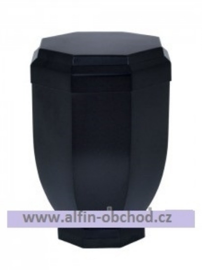 Obrázok z Urna čierna nerez
